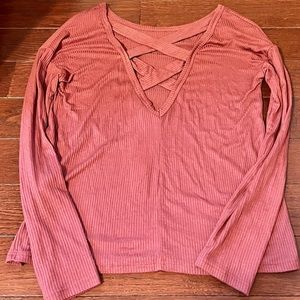 NWT Francesca’s Collections Size XS Long Sleeved Shirt